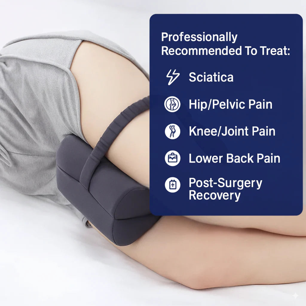 SpineAlign™ Memory Foam Knee Pillow