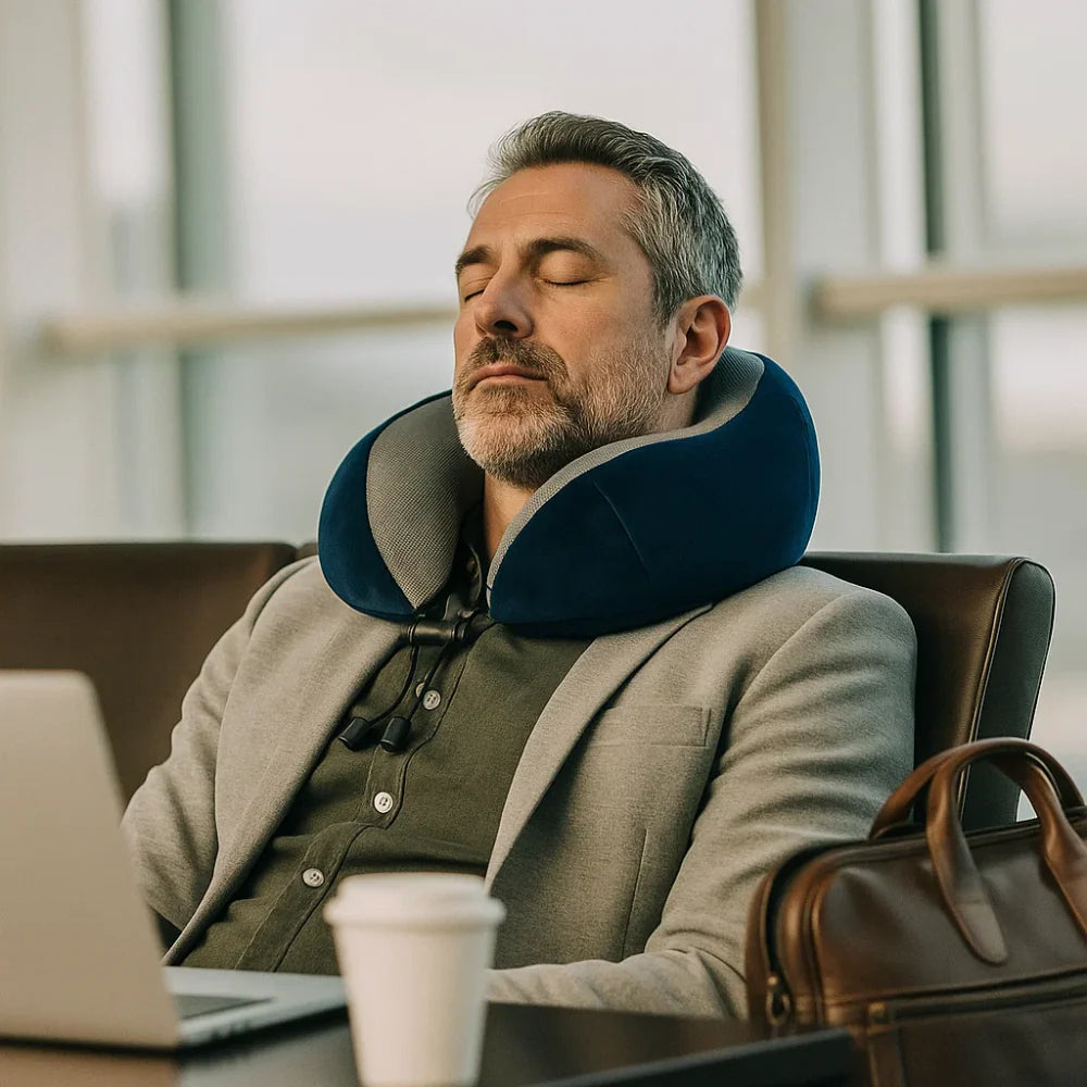AirRest® Memory Foam Travel Pillow